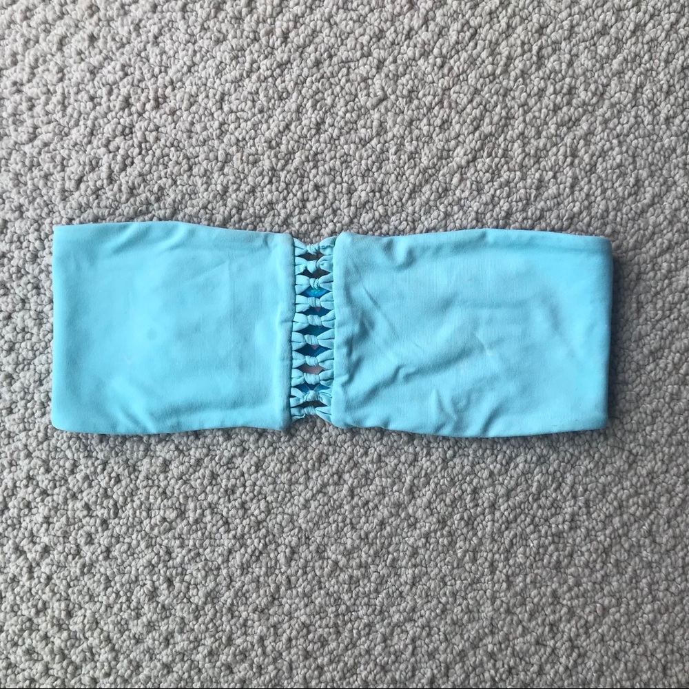 San Lorenzo bandeau bikini top